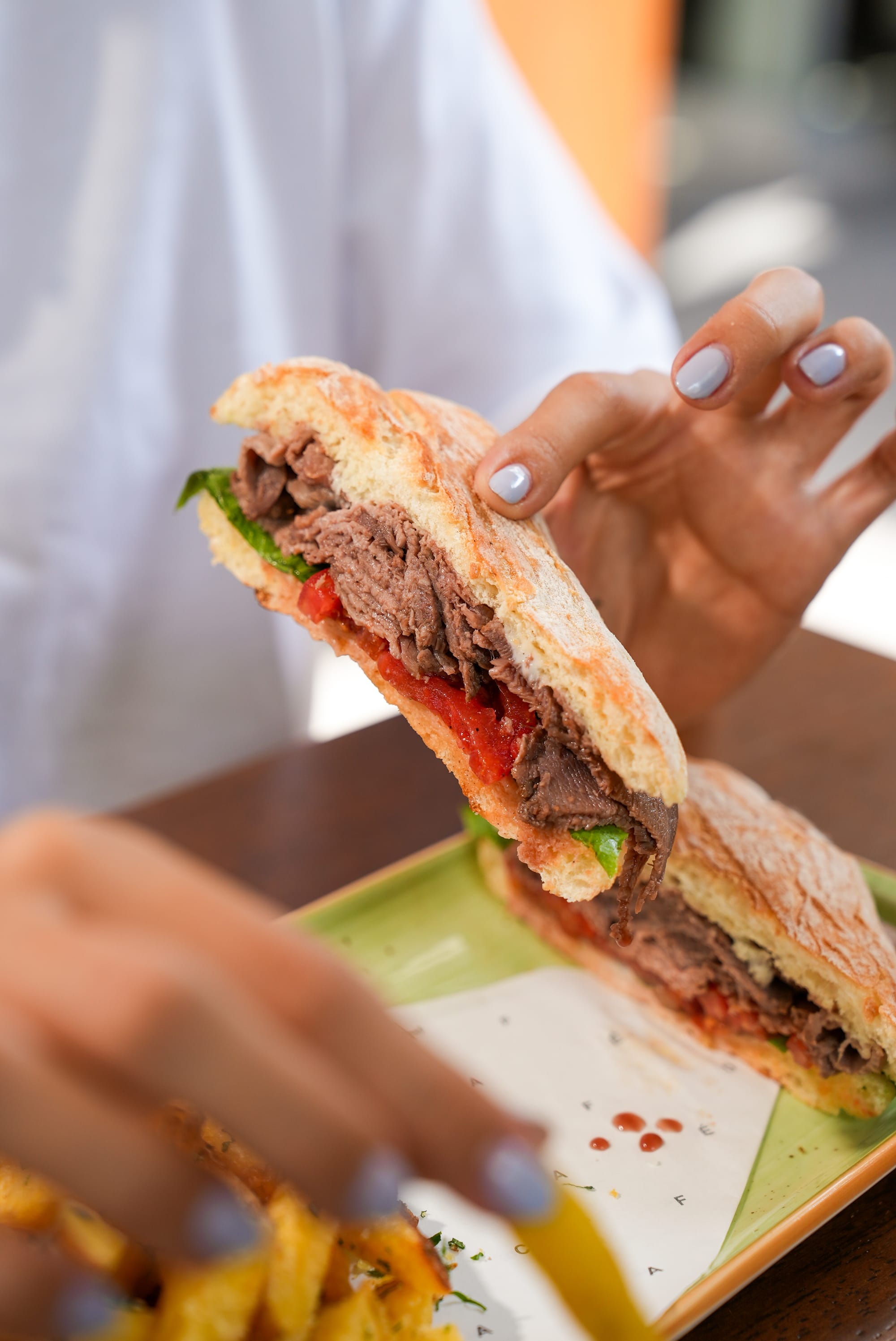 Sánguche de Roast Beef
